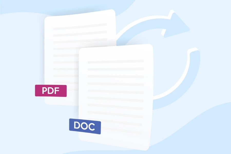 Convertir un PDF en illustration vectorielle de doc