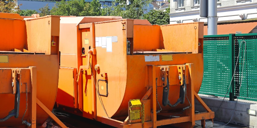 Press Container Compactor