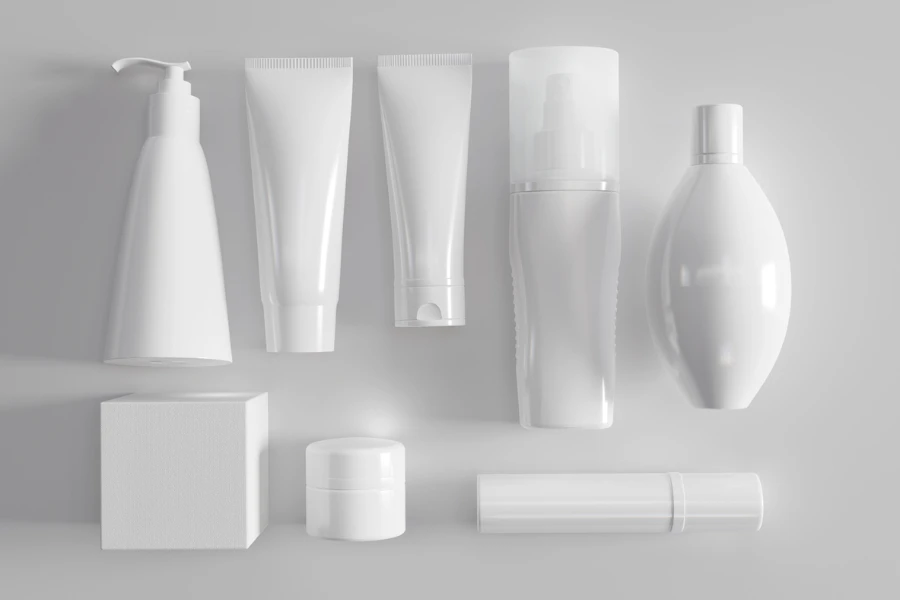 Cosmetic products template
