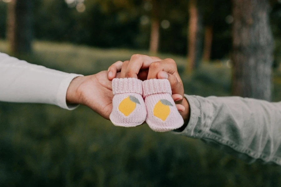 les chaussettes de bébé