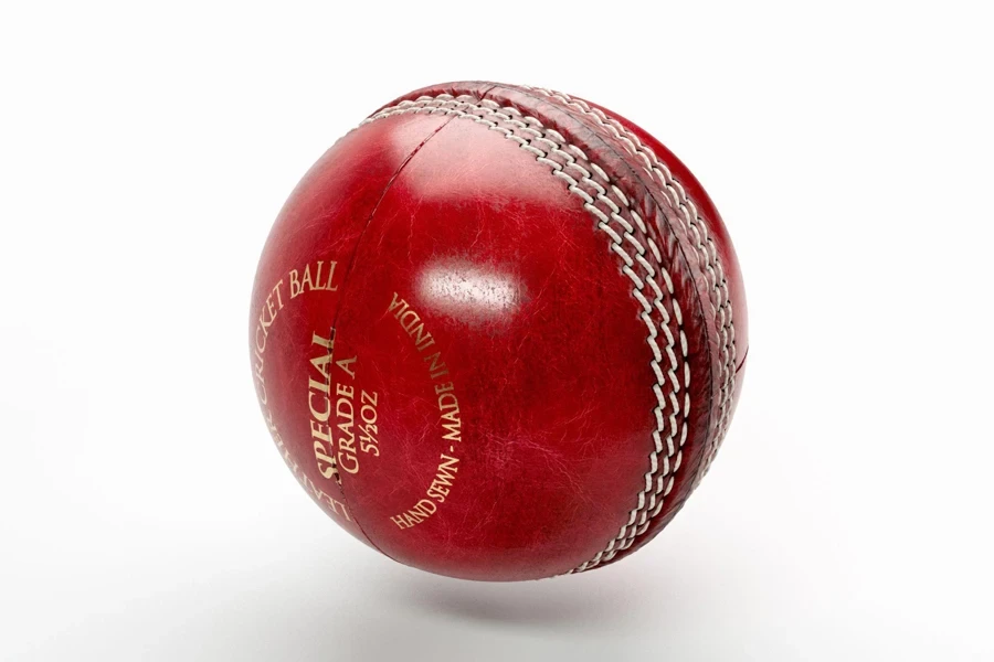 la pelota de cricket especial