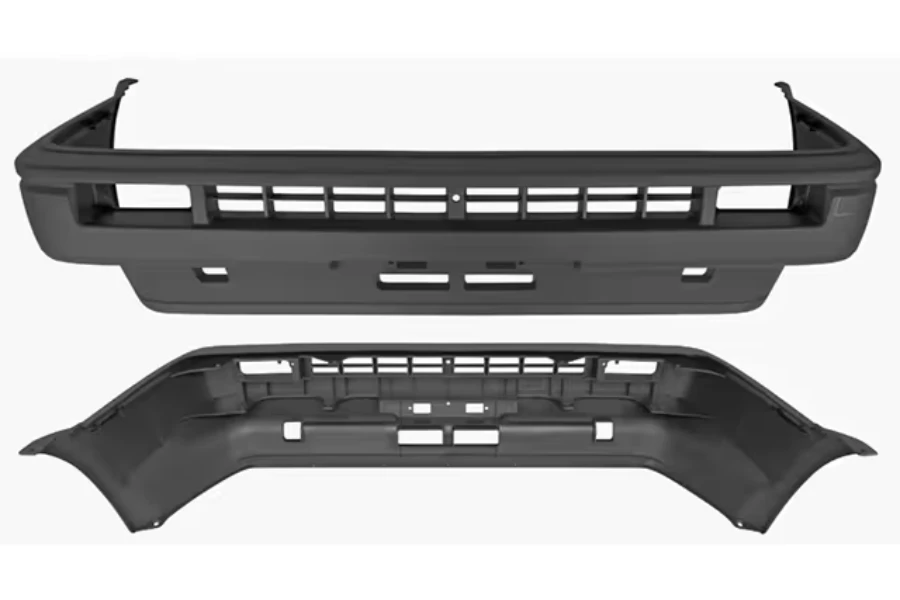 truck body parts front or rear bumper panel accessories