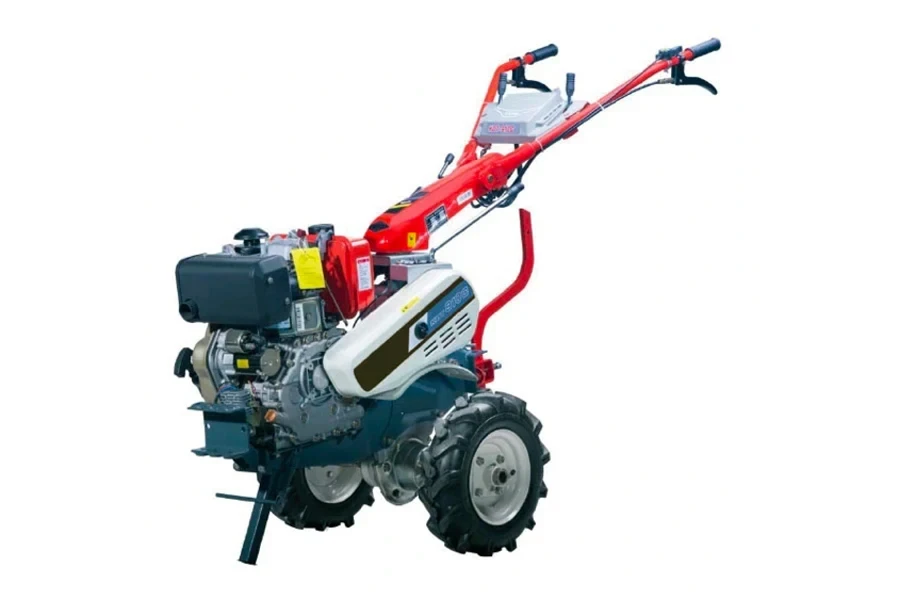 walking tractor tiller cultivator for farms