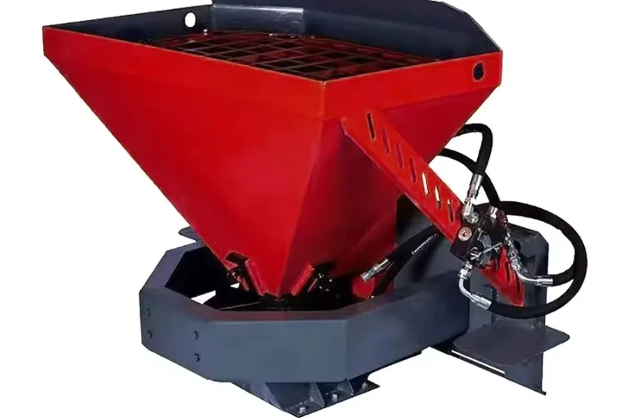 3-point agricultural spreader with Reliable Motor for Farms