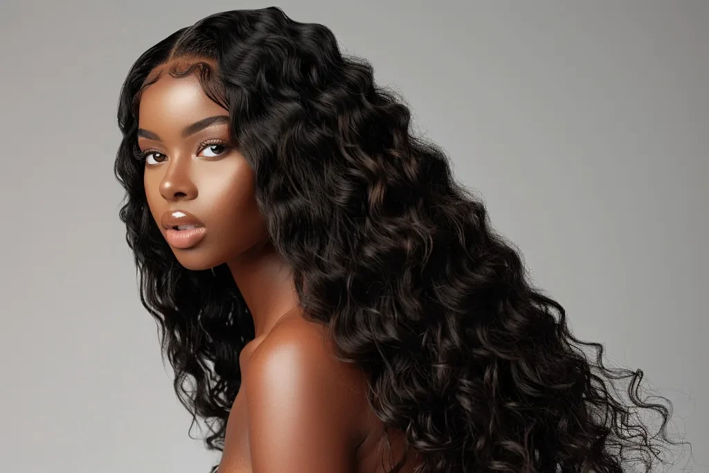 30 inch lace front wig with soft