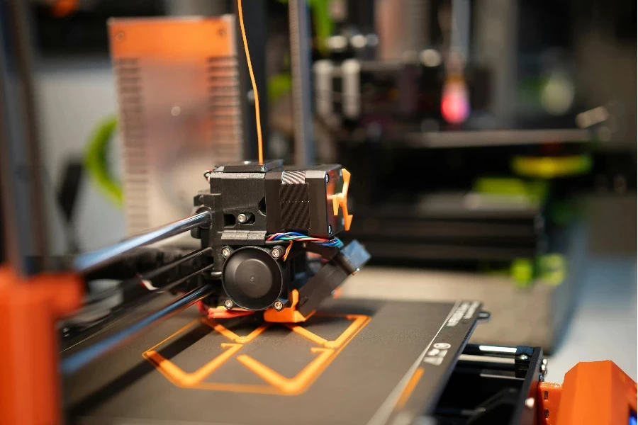 Impressora 3D em um escritório