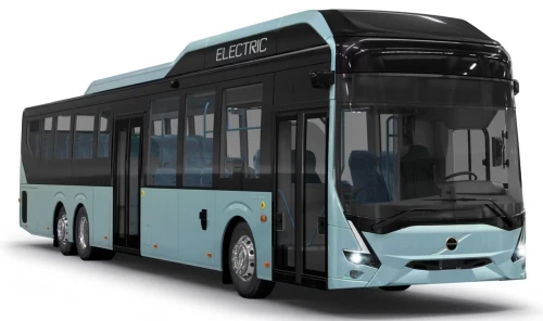 8900 Electric Front45 Автобусы Volvo 2024 TIF