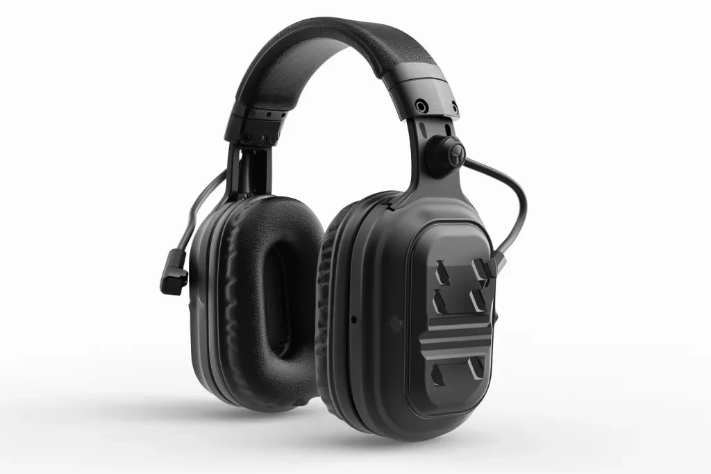 Alephone's tactical ear muffs with ear protection