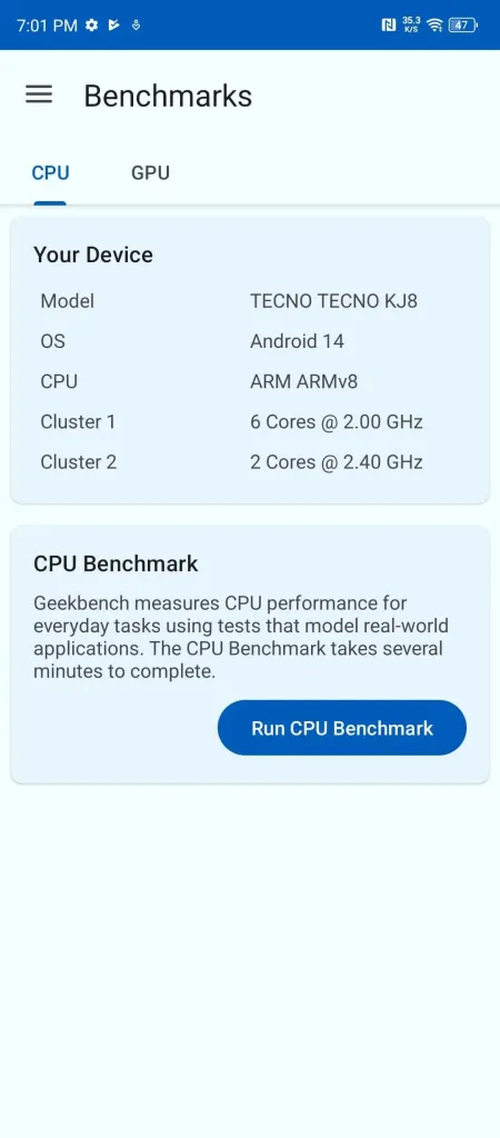 Benchmarks1