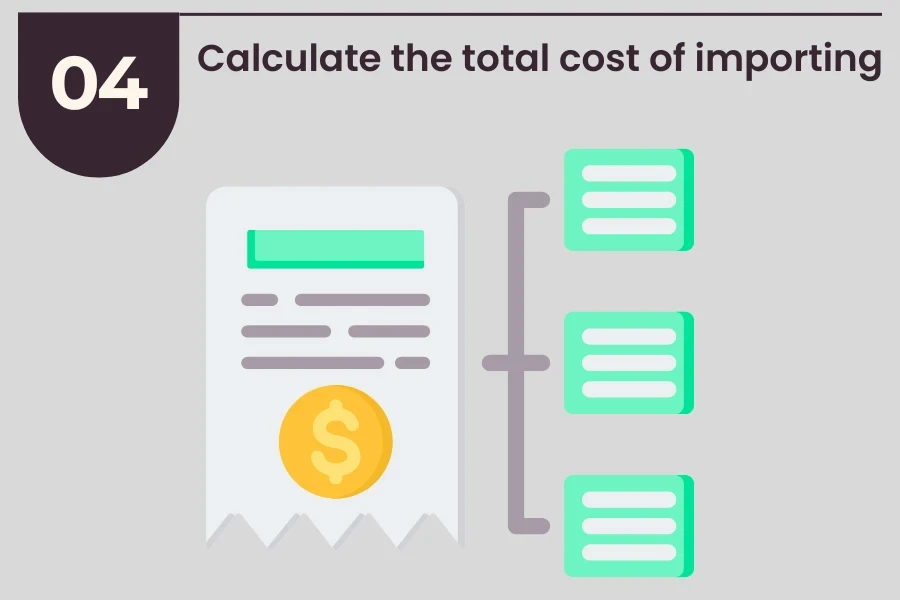 Calculating the total cost of importing goods into South Africa