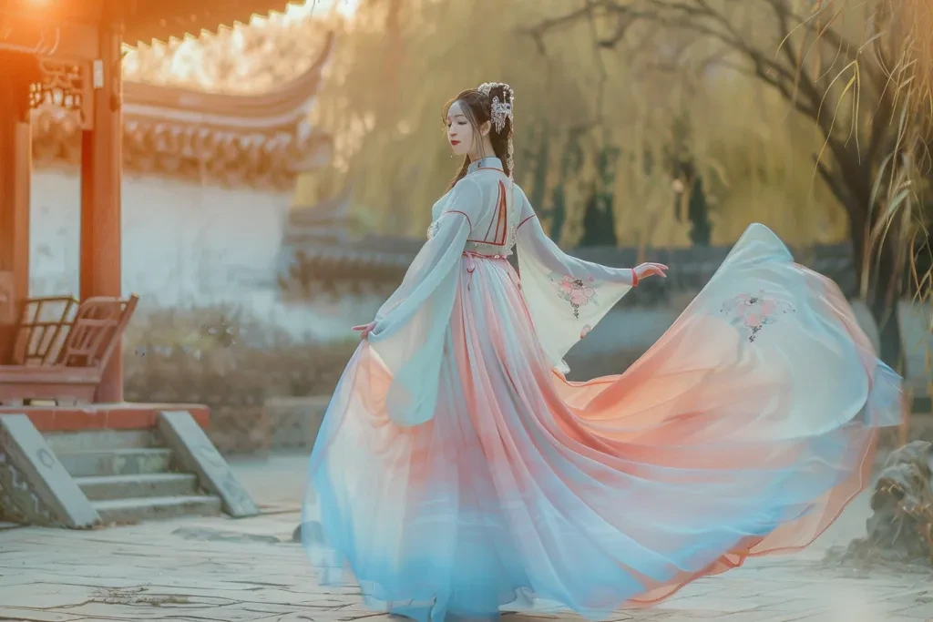 Hanfu in stile cinese