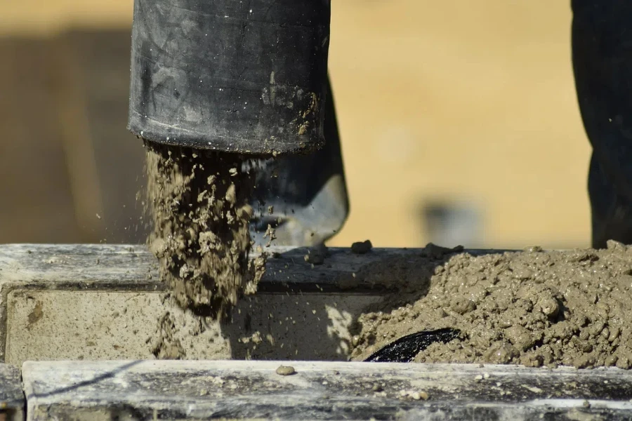 Concrete pouring