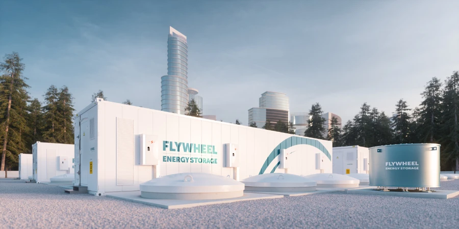 Unidades de sistema de almacenamiento de energía Flywheel diseñadas para el suministro eléctrico urbano