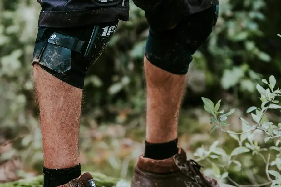 Man Hiking in Forest by Amar Preciado