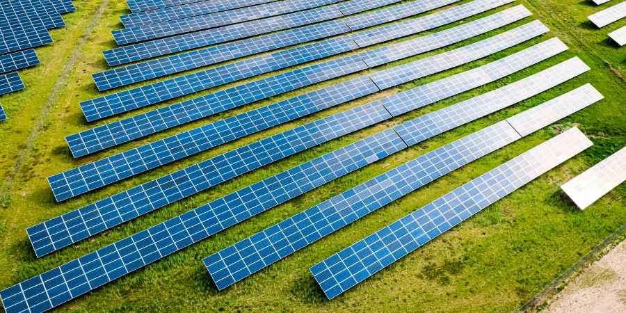 Photovoltaic farm as a renewable energy source