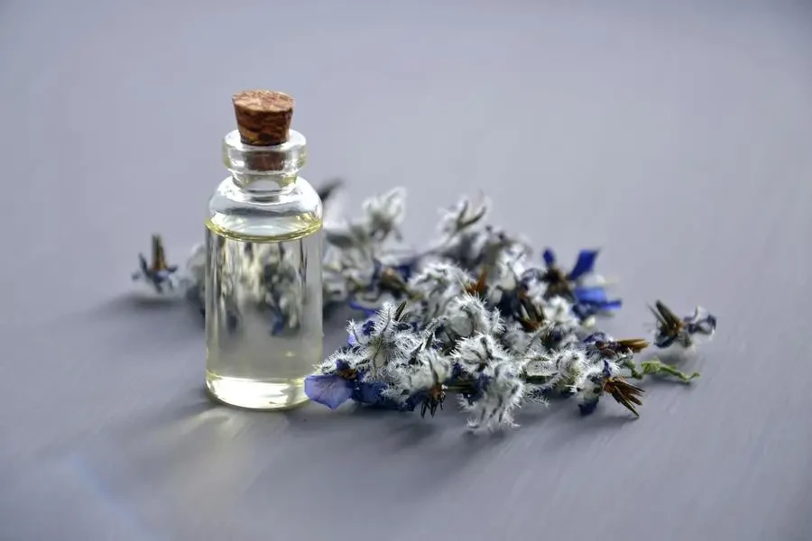 Selektives Fokusfoto einer Flasche mit Korkdeckel von Mareefe