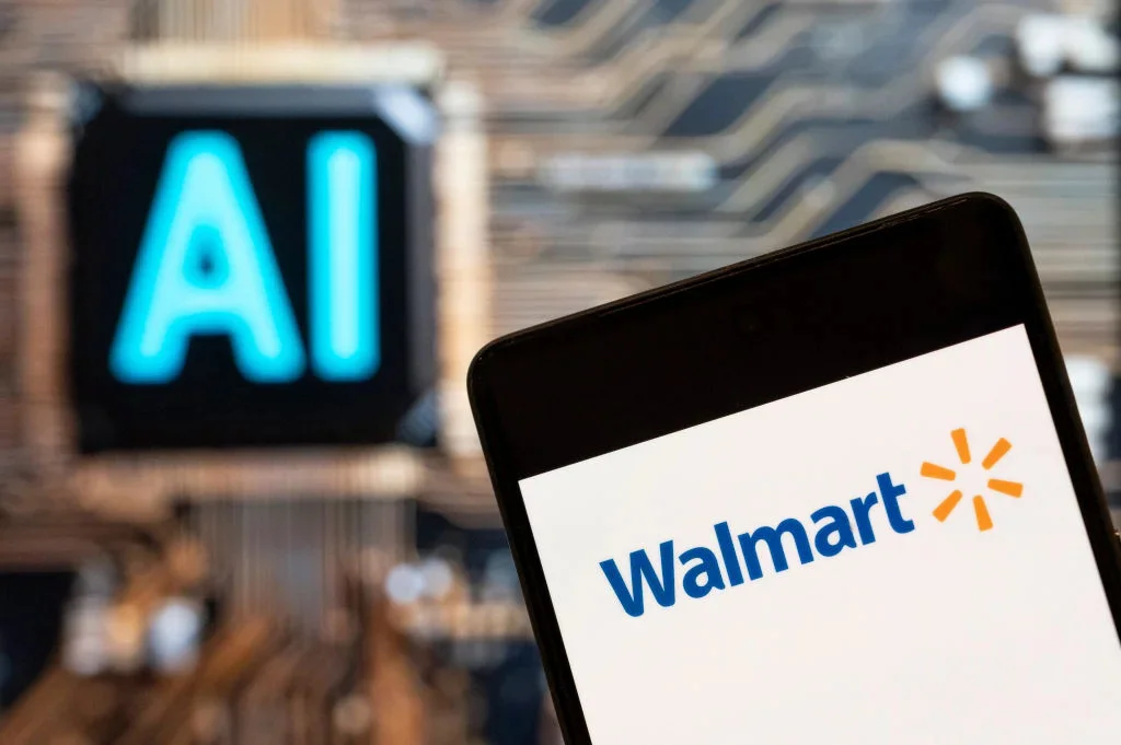 Walmart sta cercando di vendere il suo software AI costruito internamente Credito: Budrul Chukrut/SOPA Images/LightRocket tramite Getty Images