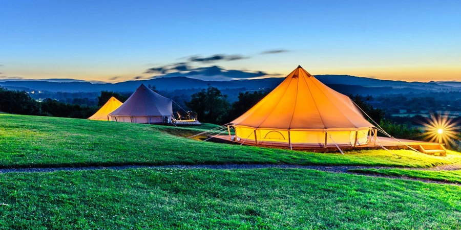 Yurt on the grassland