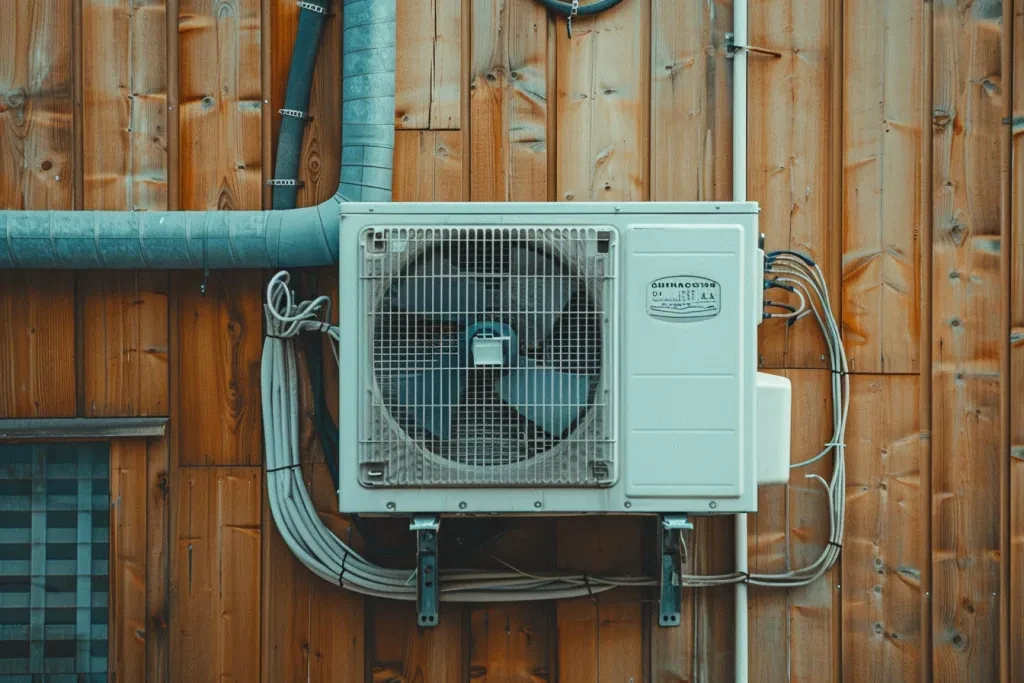 an outdoor air conditioner