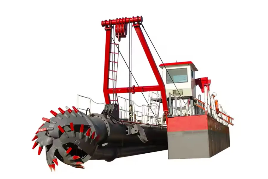cutter suction dredger for sand and hard materials