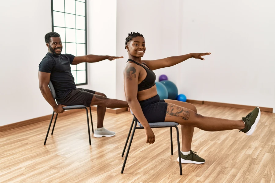 entraînement avec chaise