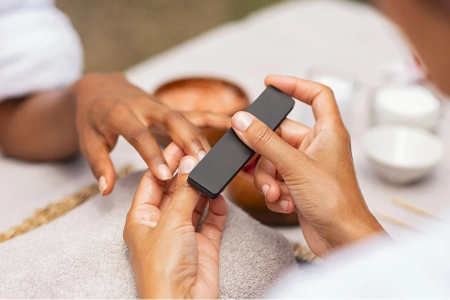 the manicure and pedicure set