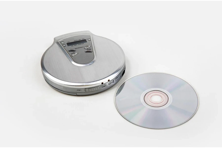 der tragbare CD-Player