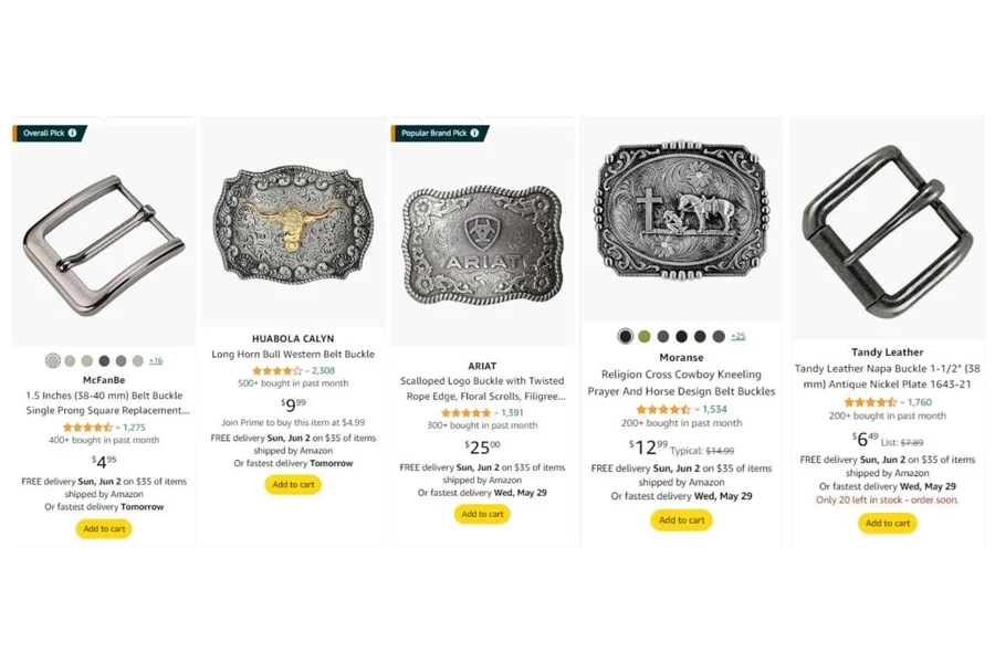 top-selling Belt Buckles