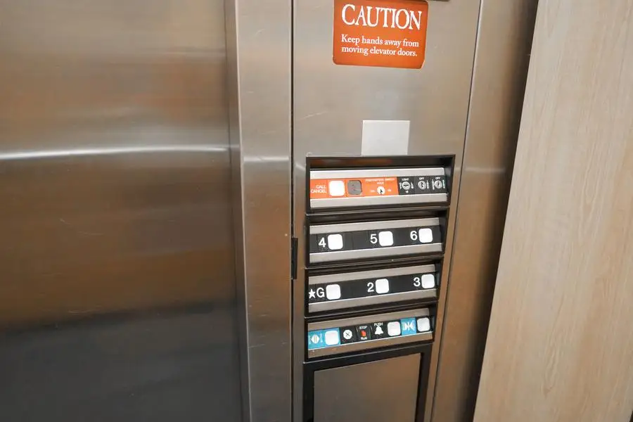 A dumbwaiter lift is a compact elevator used for transporting goods rather than people