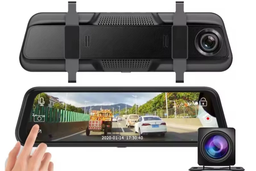 Best Mirror Dash Cam 1080P 10 Full HD Touch Car Mirror DVR