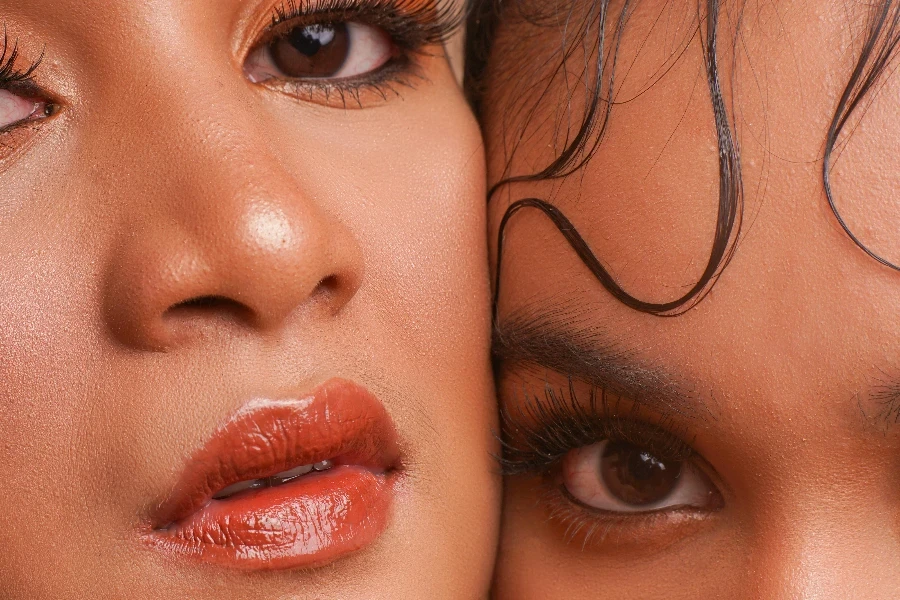 Close Up Photo of Two Women