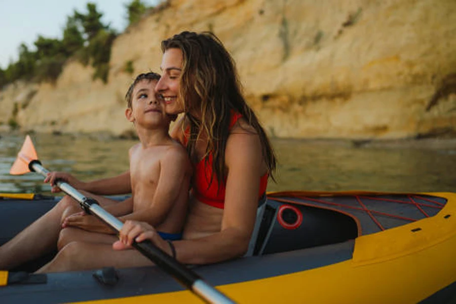 bote de remos inflable