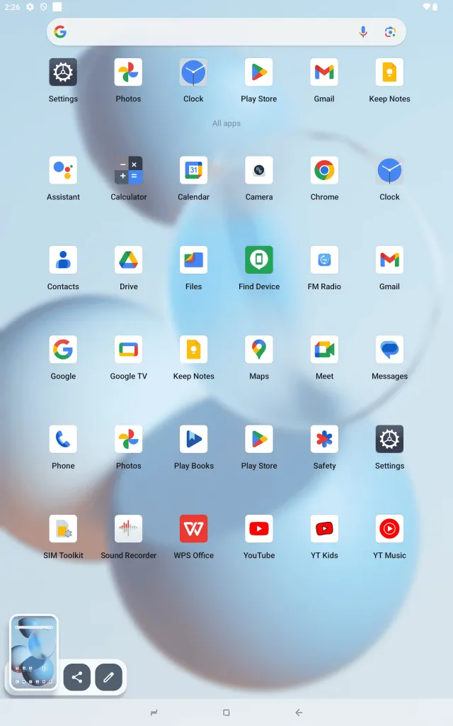 tablet main screen4