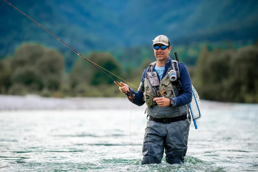 le gilet de pêche