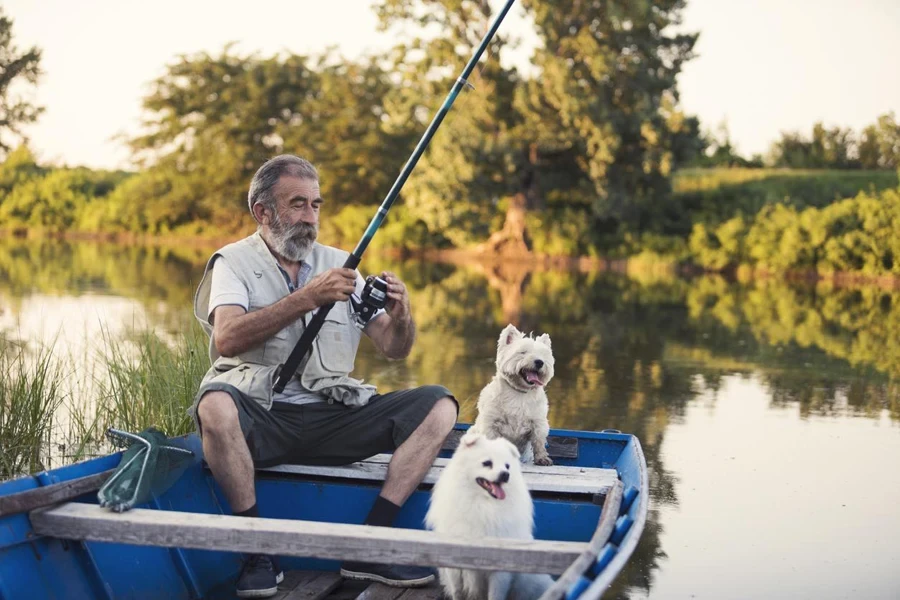 le gilet de pêche