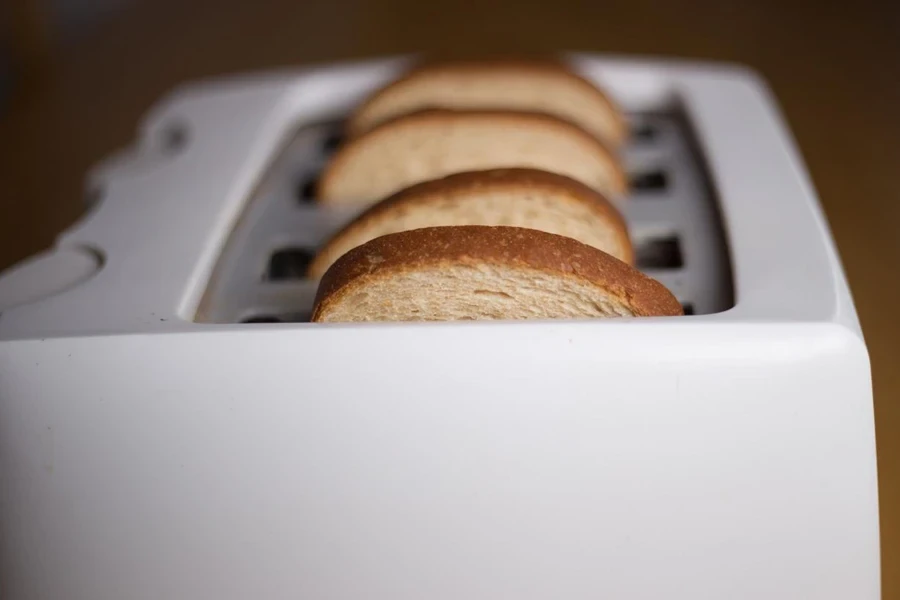 Tostadora de 4 rebanadas