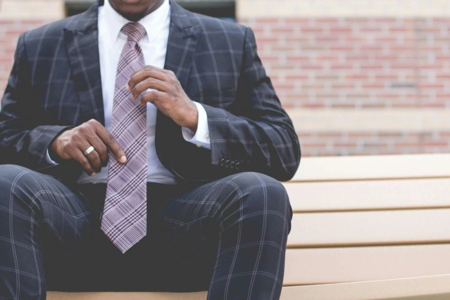 Men's Plaid Suit and Pants