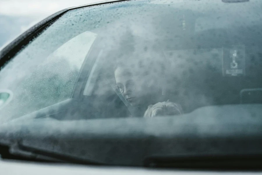 Rainy car day