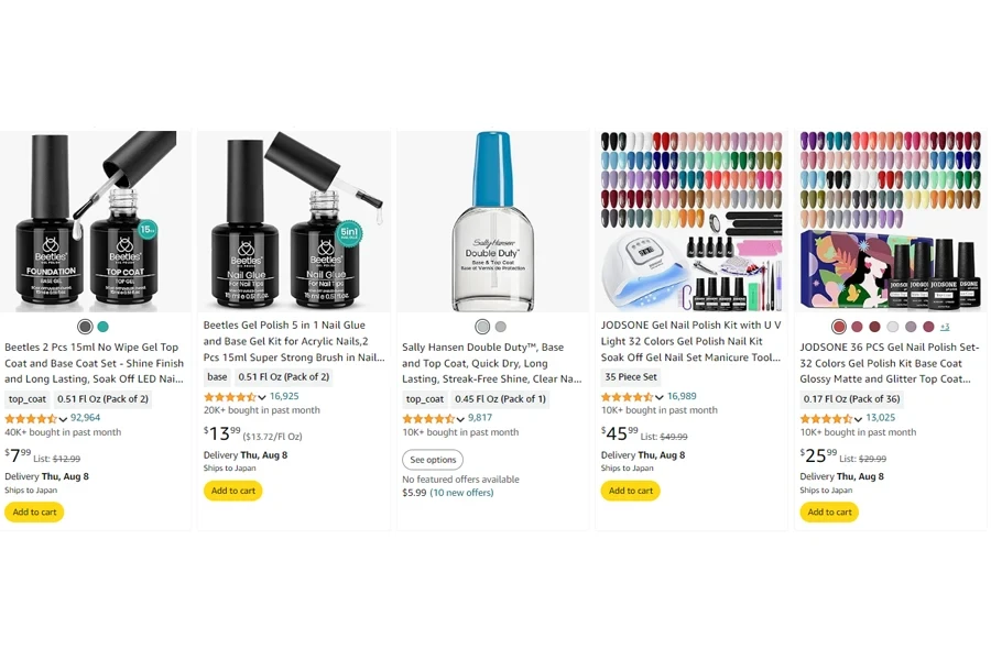 Top-selling Nail Polishers