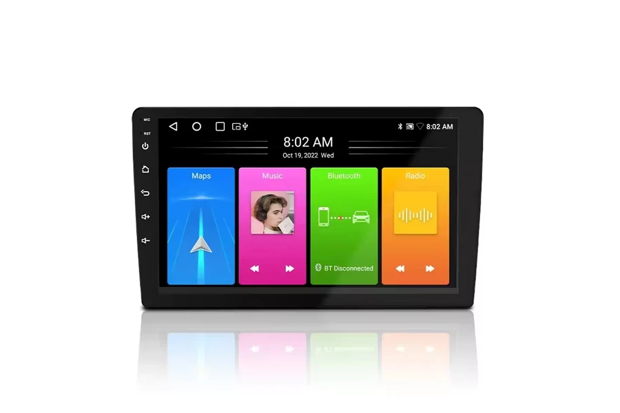 Autoradio Android 9 da 10 pollici all'ingrosso con GPS Multimedia 2 Din