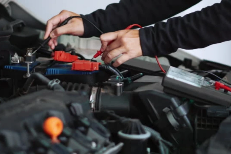 Gesundheitscheck zur Autobatterie