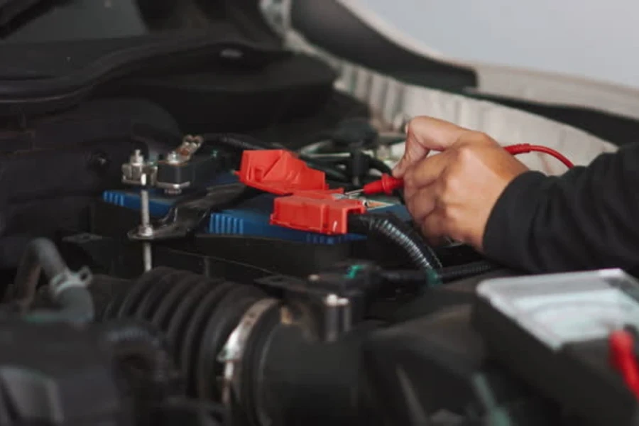 Gesundheitscheck zur Autobatterie