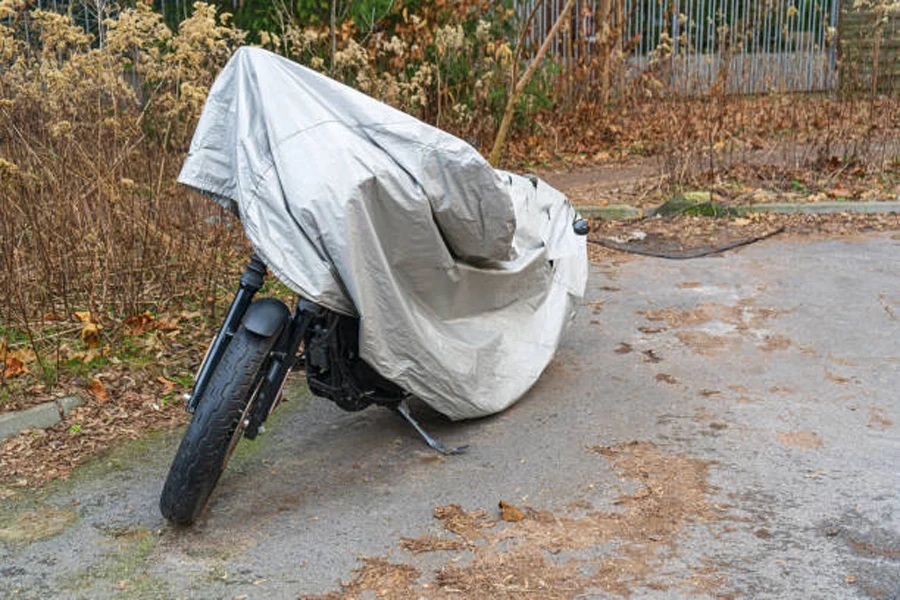 cubierta de la motocicleta