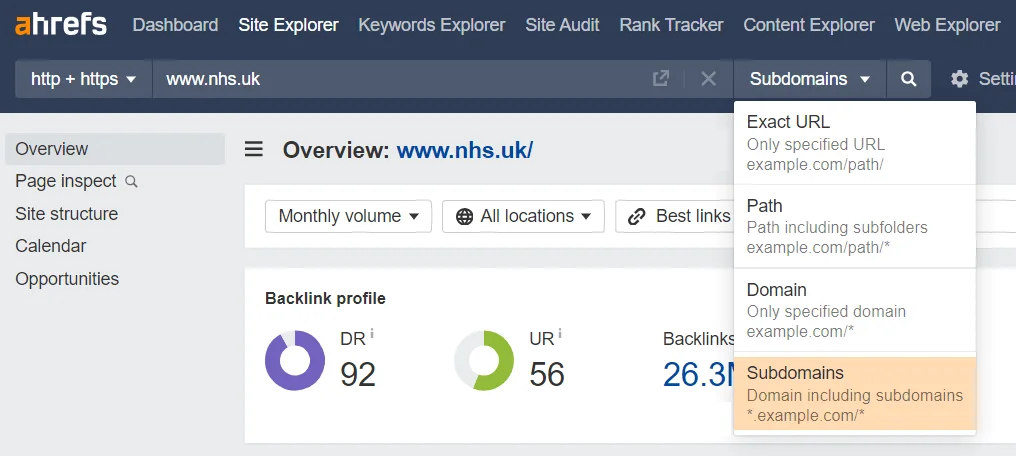 ukukhangela-kwi-ahrefs-site-explorer