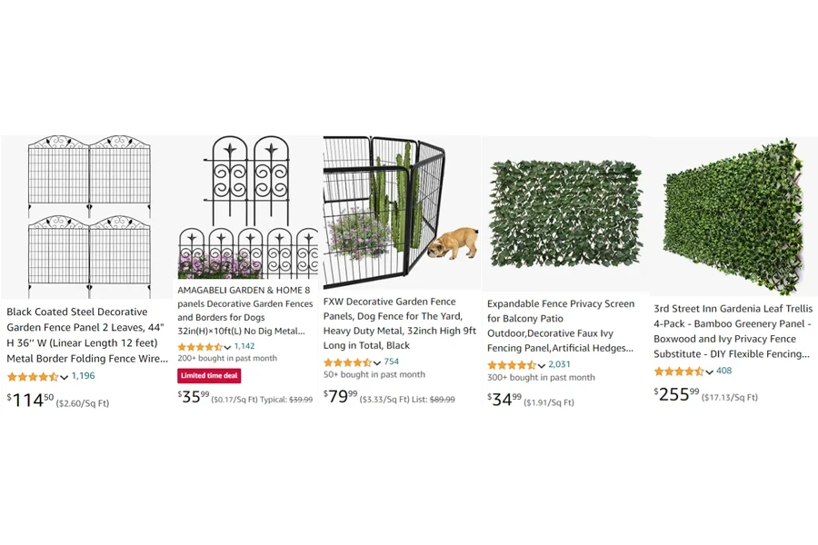 top-selling Fencing, Trellis & Gates