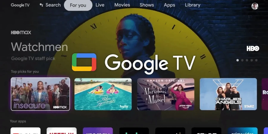 Interfaccia GoogleTV