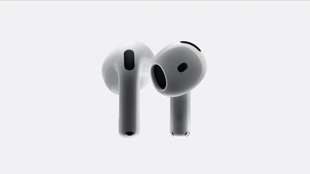 Gambar dari Acara Apple yang memamerkan AirPods 4