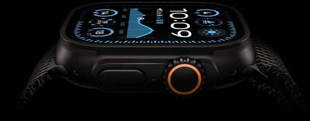 Gambar dari Acara Apple yang memamerkan Apple Watch Ultra 2