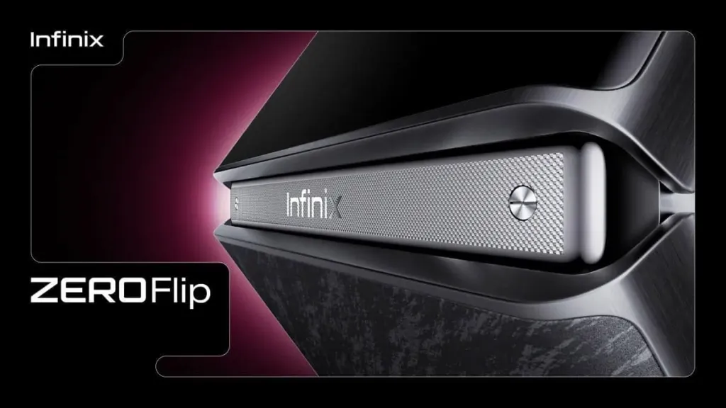 Estrutura do Infinix Zero Flip