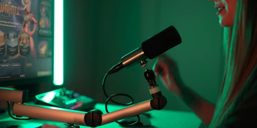 XLR-Mikrofon für Streaming, Broadcasting, Podcasting, Gaming und Chatten